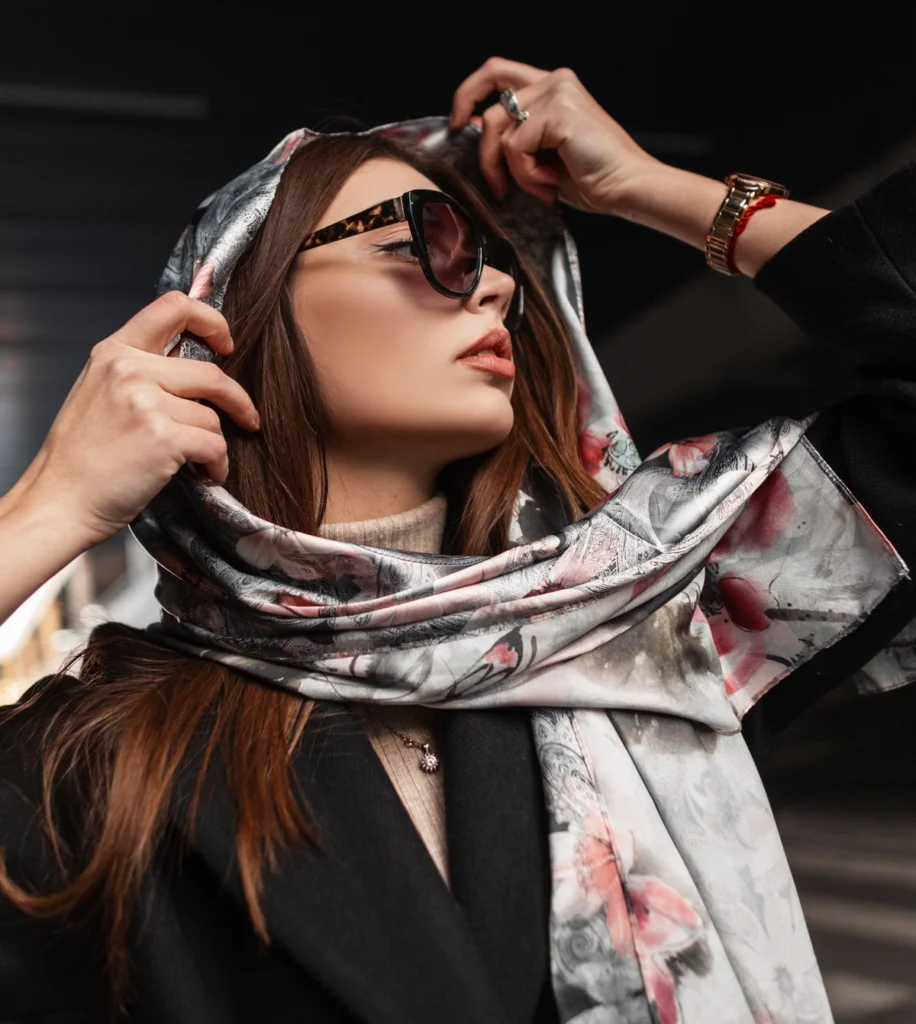 Foulards en soie et écharpes